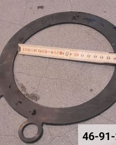 Flange gasket w/bolt hole 160 PE
